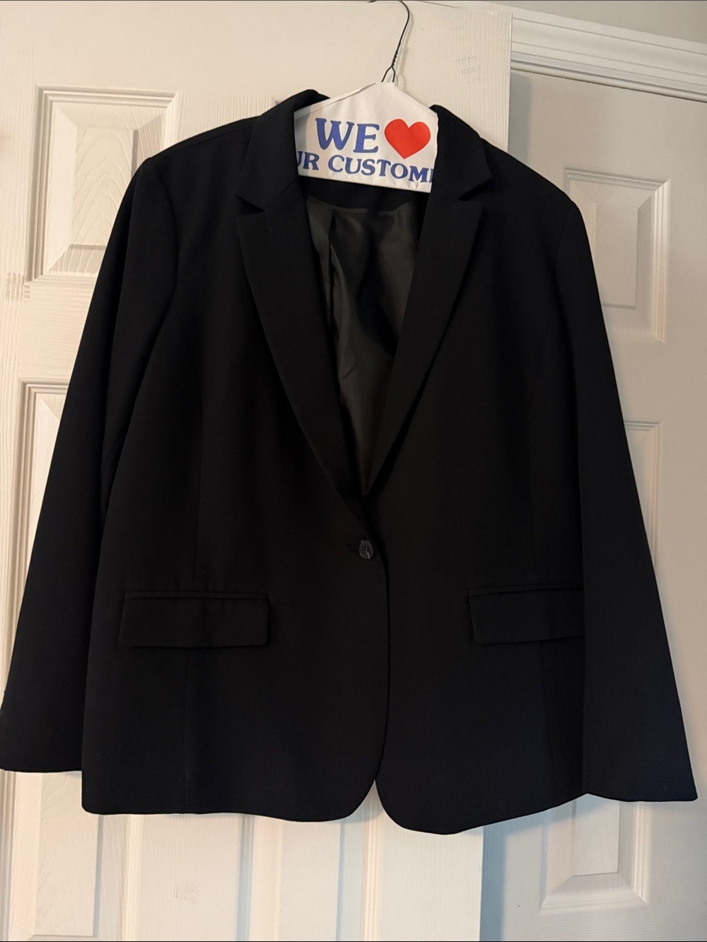 Liz Claiborne Black Single-Button Women's Blazer